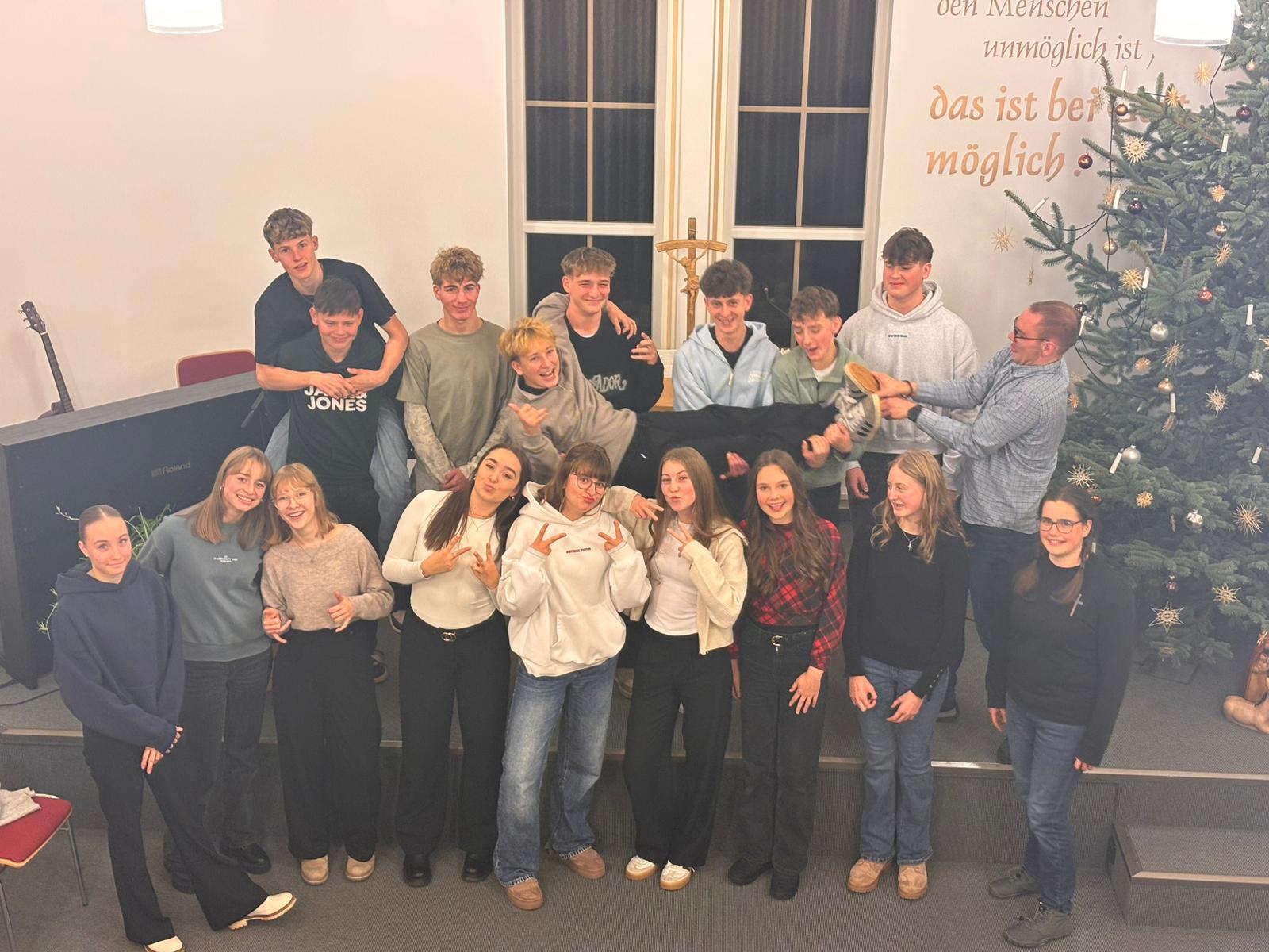 Gruppenfoto lustig 2025